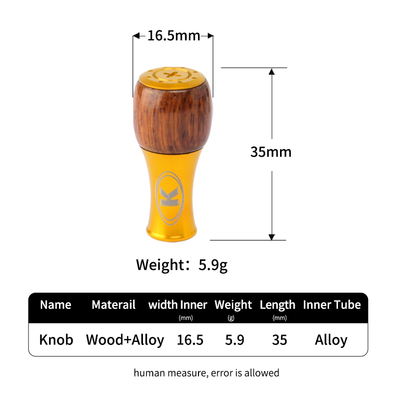 Umi 1pc Fishing Reel Wood Knob - Trolling Reel のレビューと価格