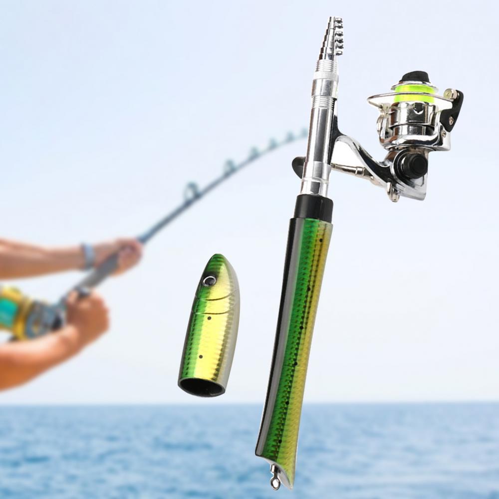 1.4m Mini Ice Fishing Rod Fish - Ice Fishing Reel のレビューと価格