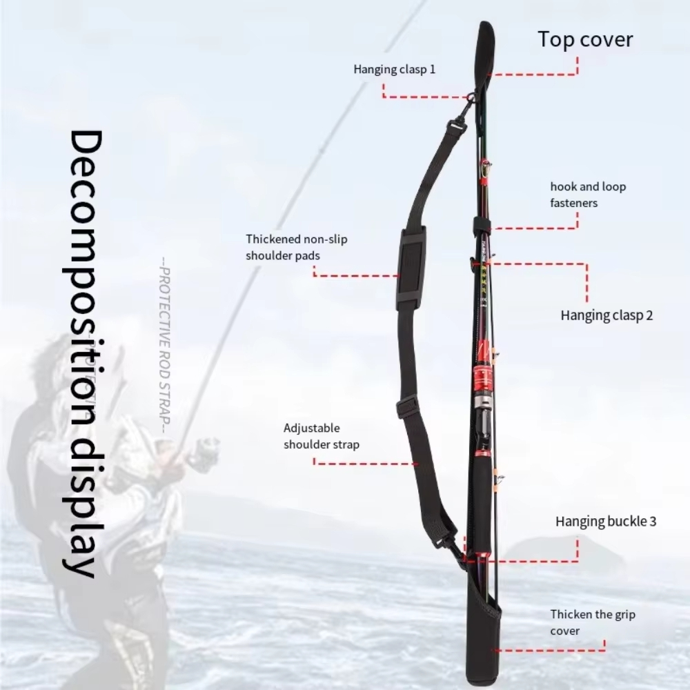  Adjustable Fishing Rod Stora - Reel Bag のレビューと価格