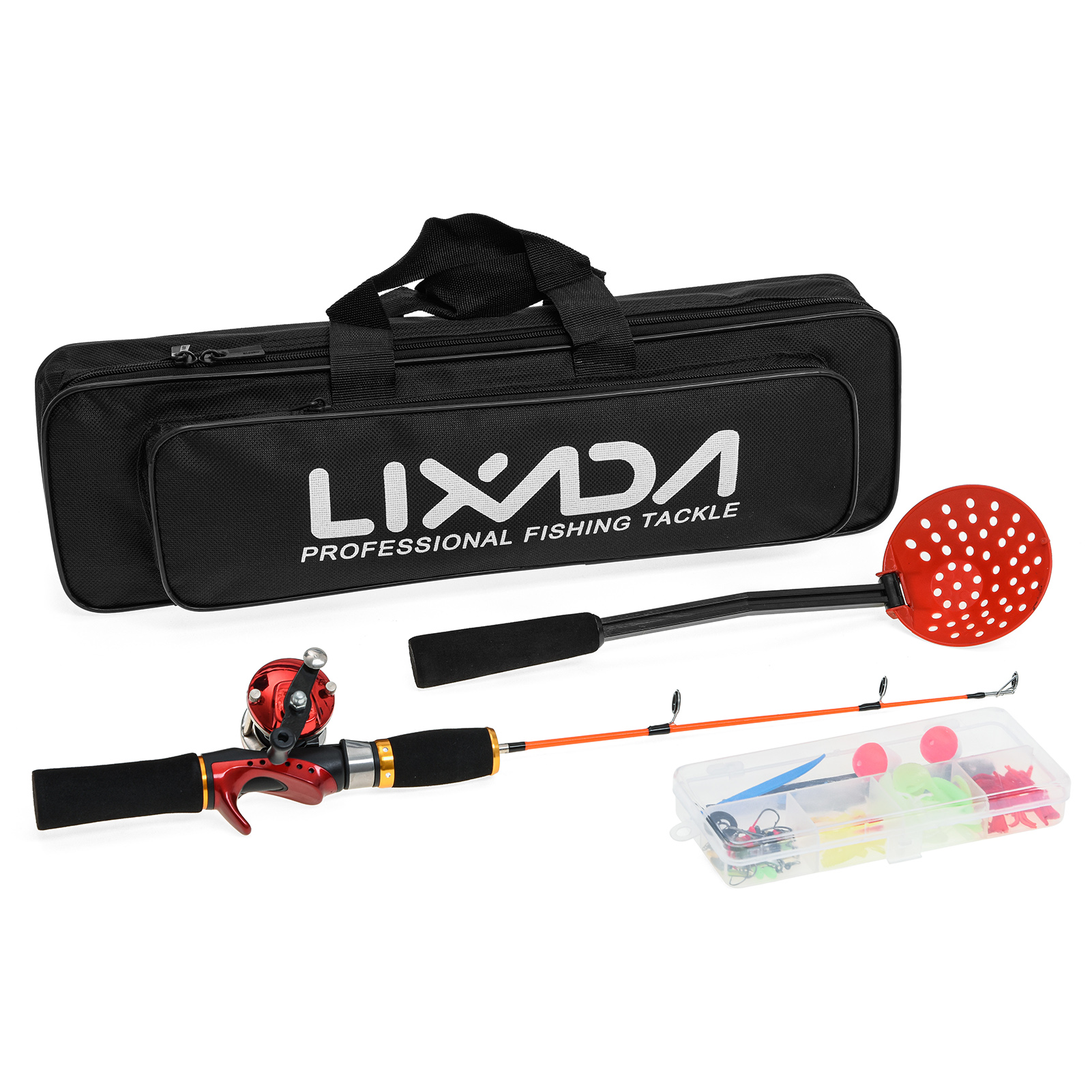US Lixada Ice Fishing Rod Reel - Ice Fishing Reel のレビューと価格