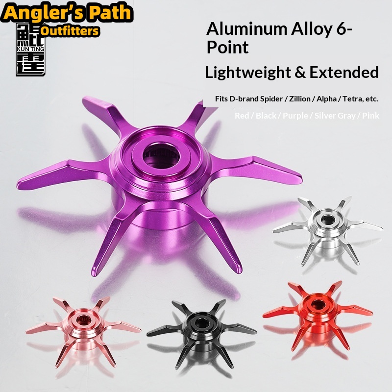 Six Star Drag Knob Enlarged Al - Reel Drag Knob のレビューと価格