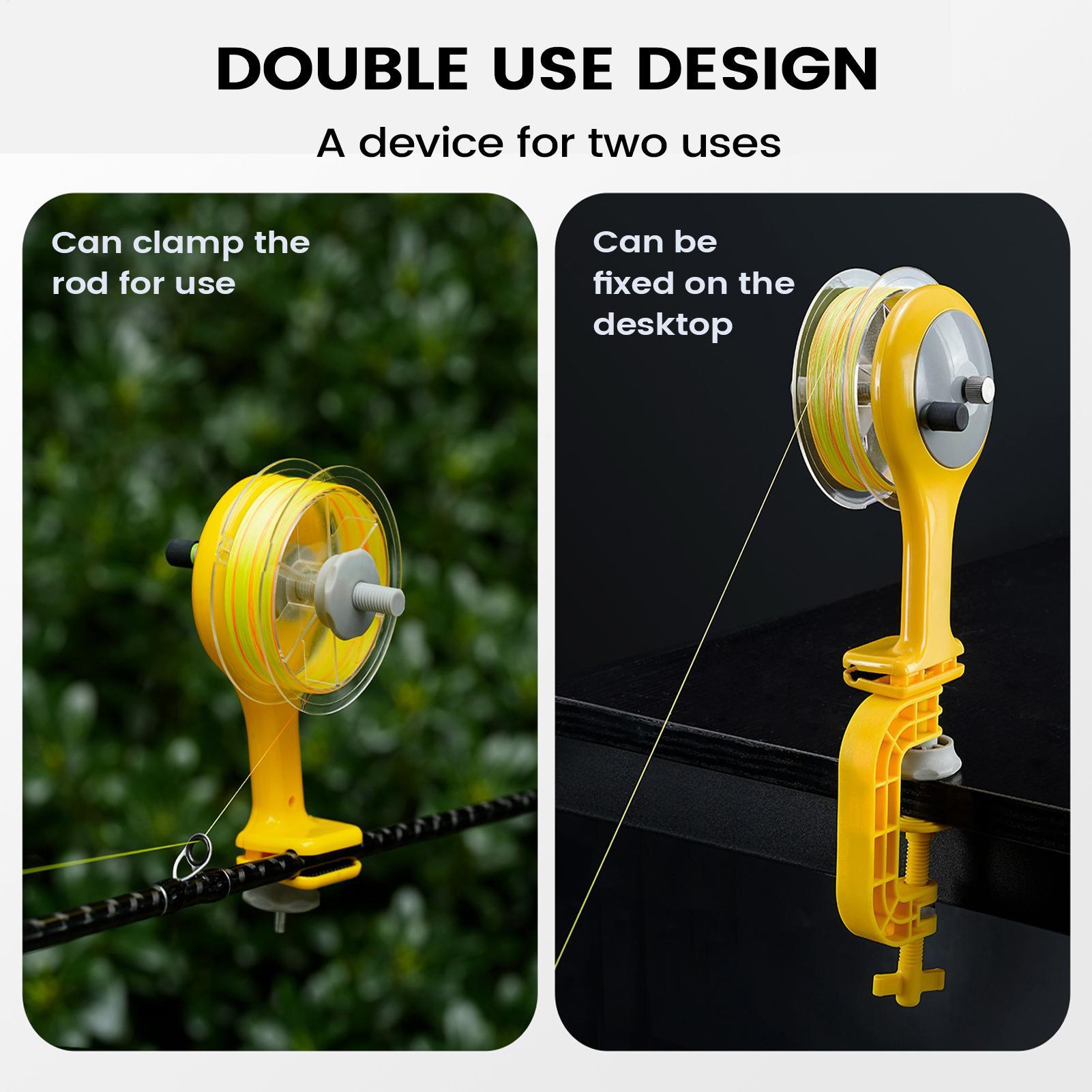 Fishing Line Spooler with Clam - Ice Fishing Reel のレビューと価格
