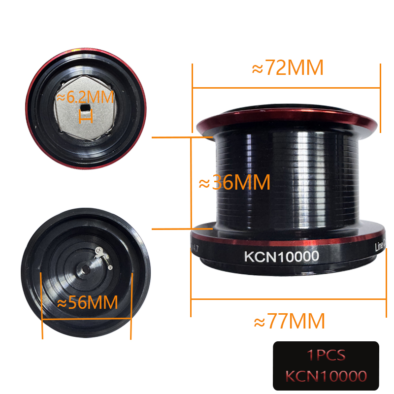 KCN6000 KCN8000 KCN10000 Spare - Reel Spare Spool のレビューと価格