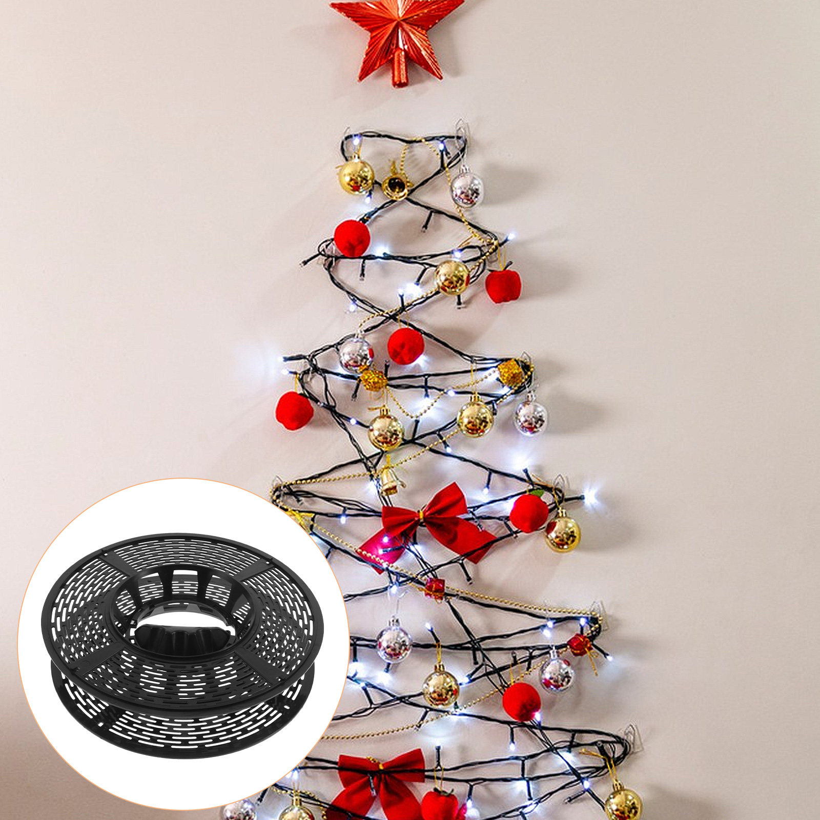 Christmas Light Storage Cord R - Reel Handle のレビューと価格