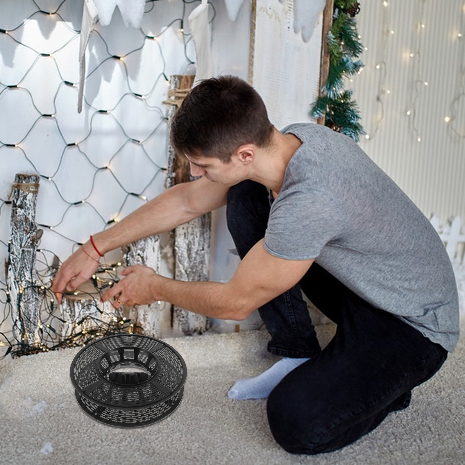 Christmas Light Storage Cord R - Reel Handle のレビューと価格