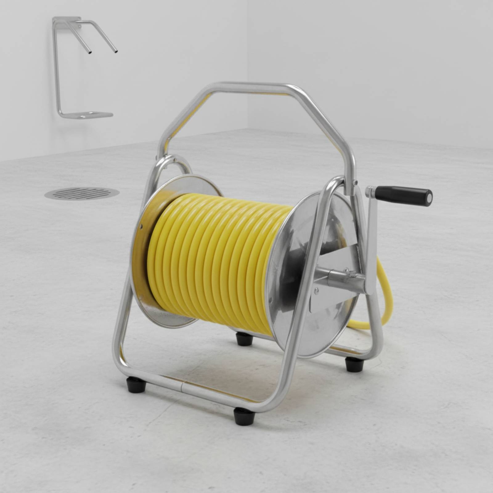 Metal Hose Reel Heavy Duty Gar - Reel Handle のレビューと価格
