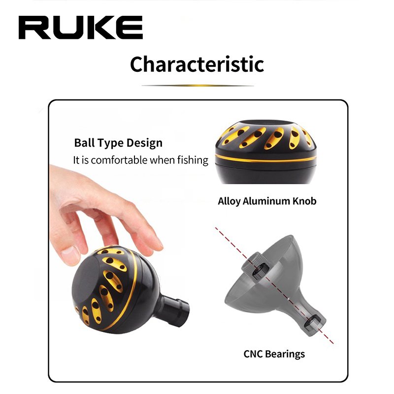 Ruke 1pc Fishing Reel Handle K - Reel Drag Knob のレビューと価格