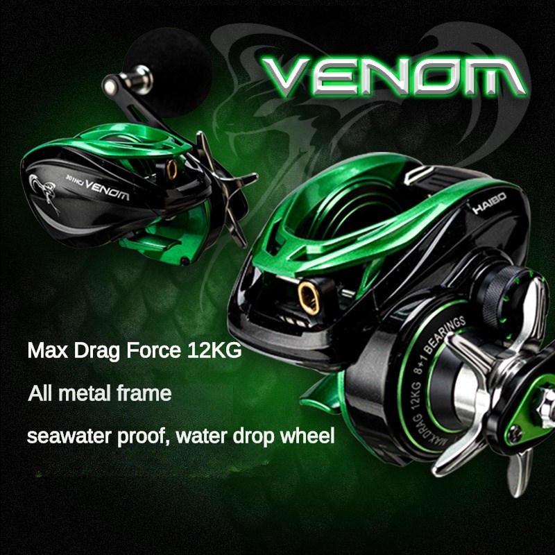 HAIBO VENOM Anti-saltwater Fis - Ice Fishing Reel のレビューと価格