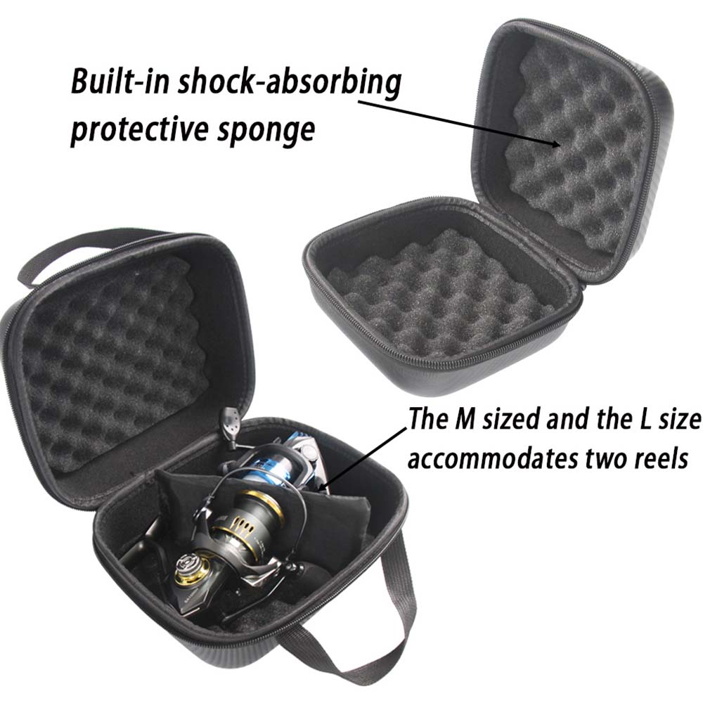 JSFUN Fishing Reel Case S/M/L  - Spincast Reel のレビューと価格