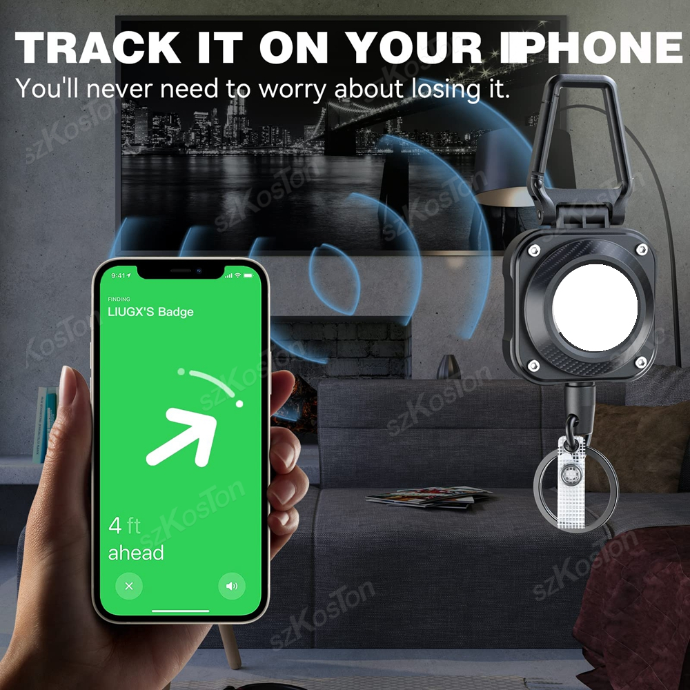 Retractable Keychain for Apple - Reel Cover のレビューと価格