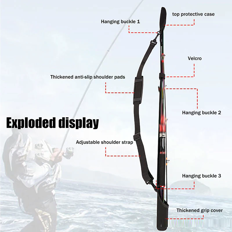Adjustable Fishing Rod Storage - Reel Bag のレビューと価格