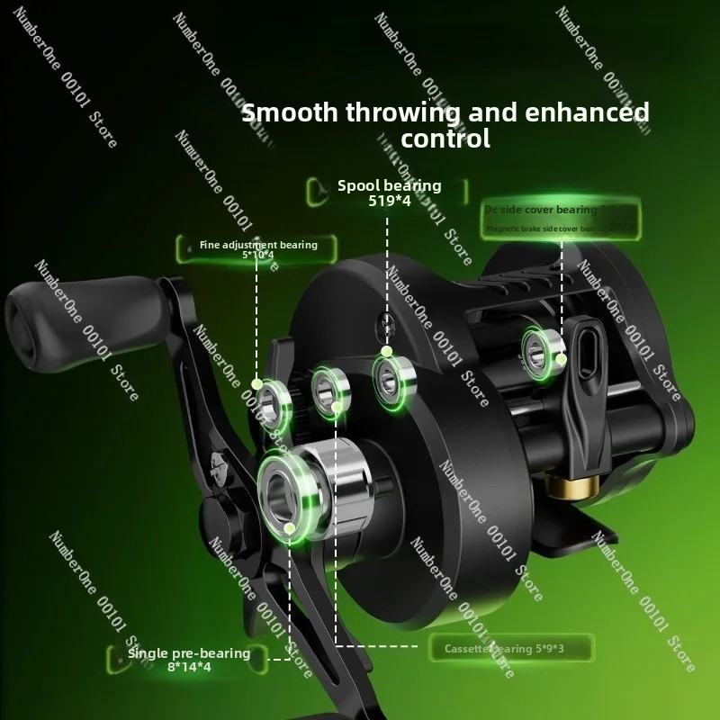 Electronic Magnetic Brake Fish - Electric Reel のレビューと価格