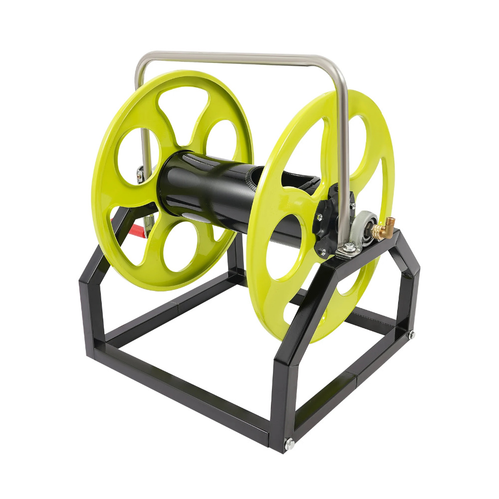 Garden Hose Reel, 360° Wall Mo - Reel Handle のレビューと価格