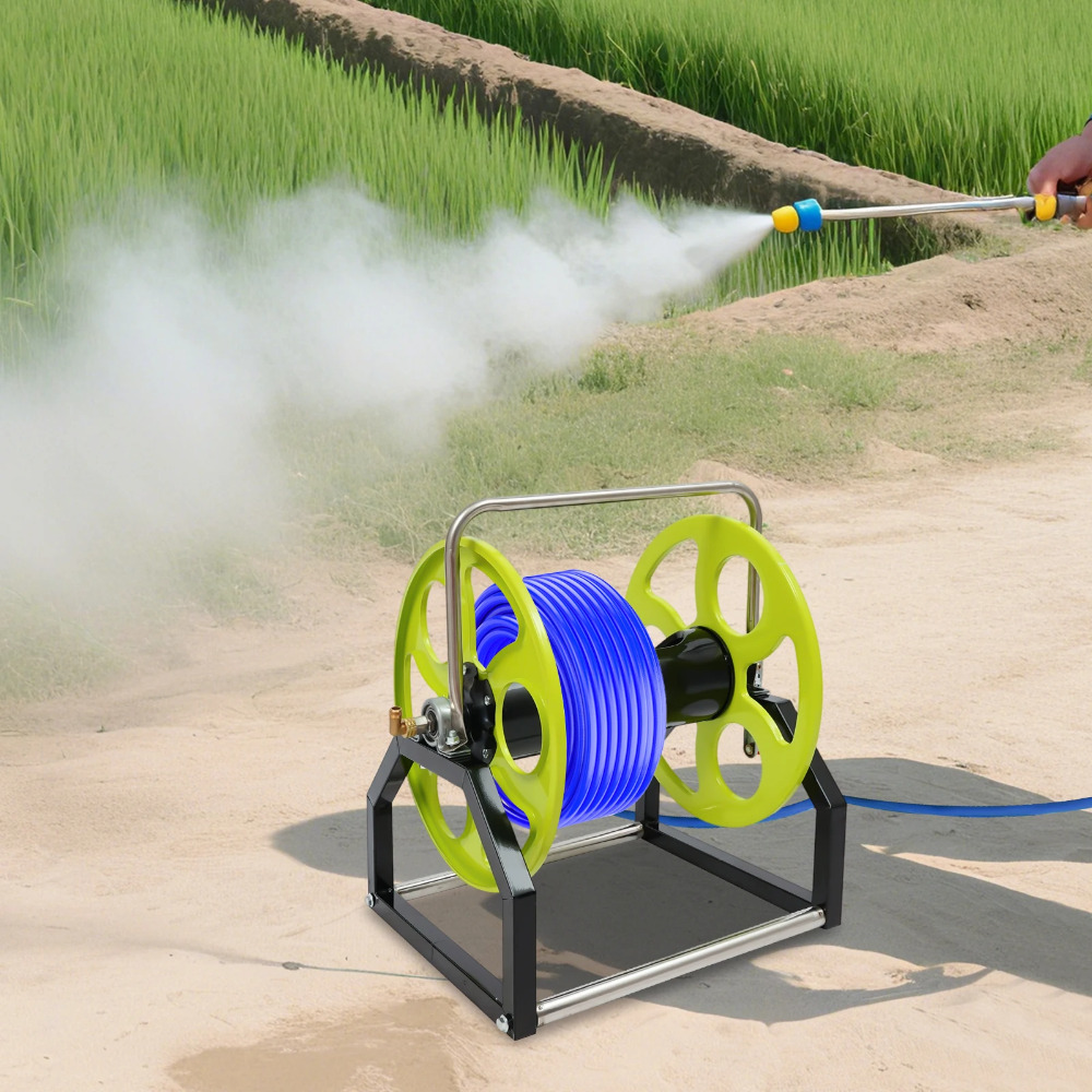 Garden Hose Reel, 360° Wall Mo - Reel Handle のレビューと価格