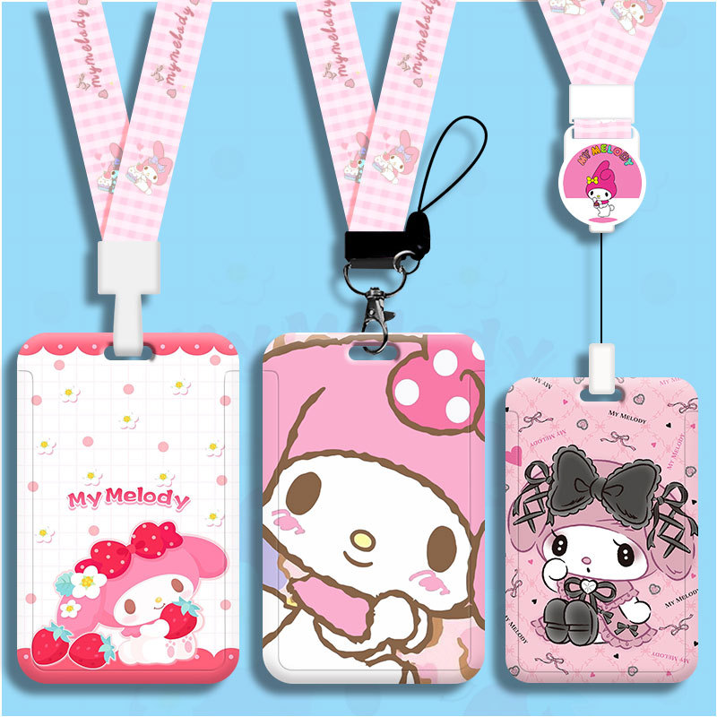 Melody  ID Badge Holder Lanyar - Reel Case のレビューと価格