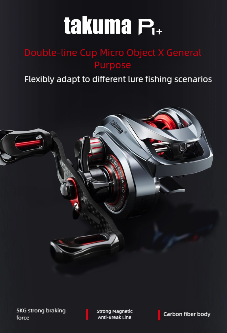 P1 Casting Reel, 7.3:1 Gear Ra - Reel Handle のレビューと価格