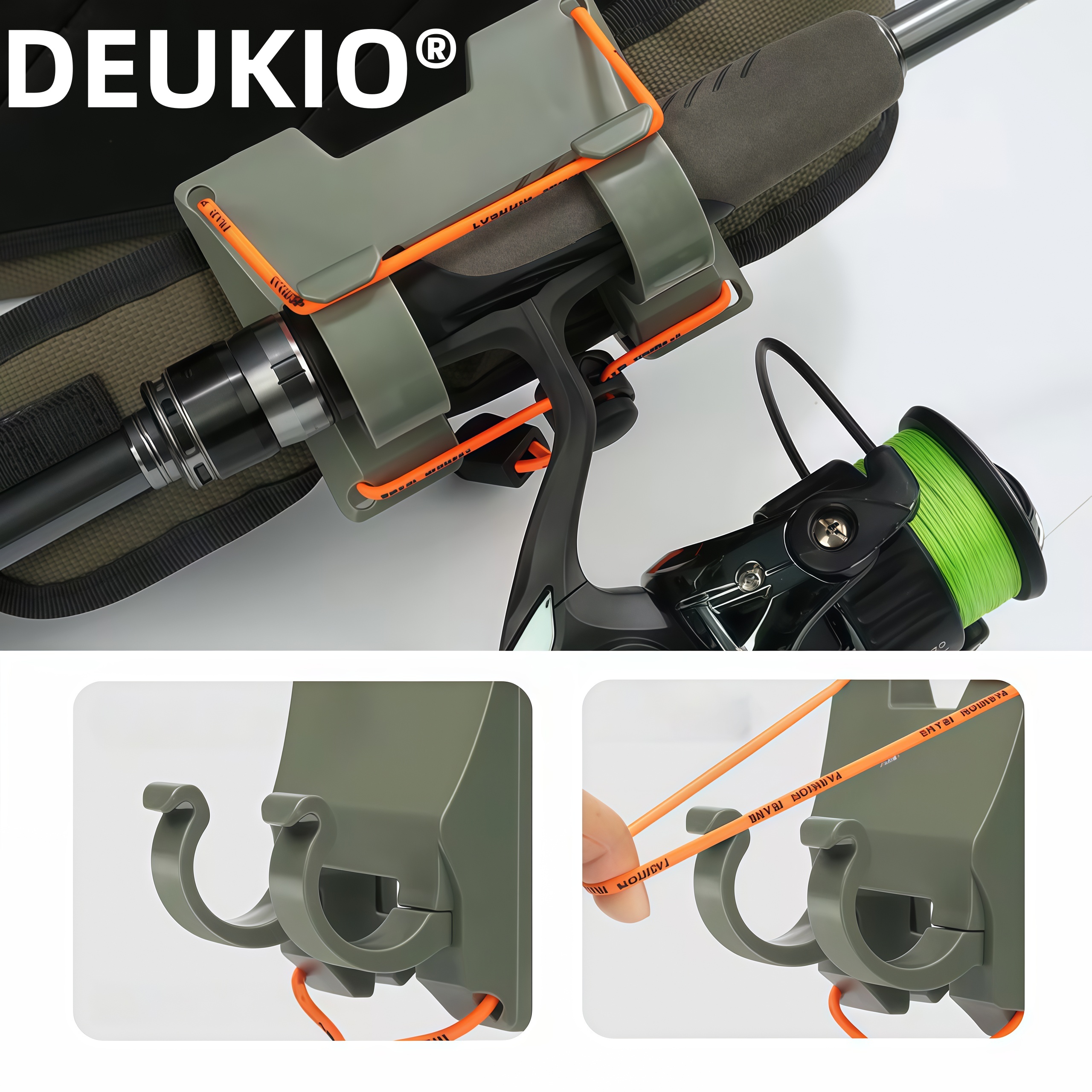 DEUKIO Outdoor Belt Clip Rod H - Fly Reel のレビューと価格