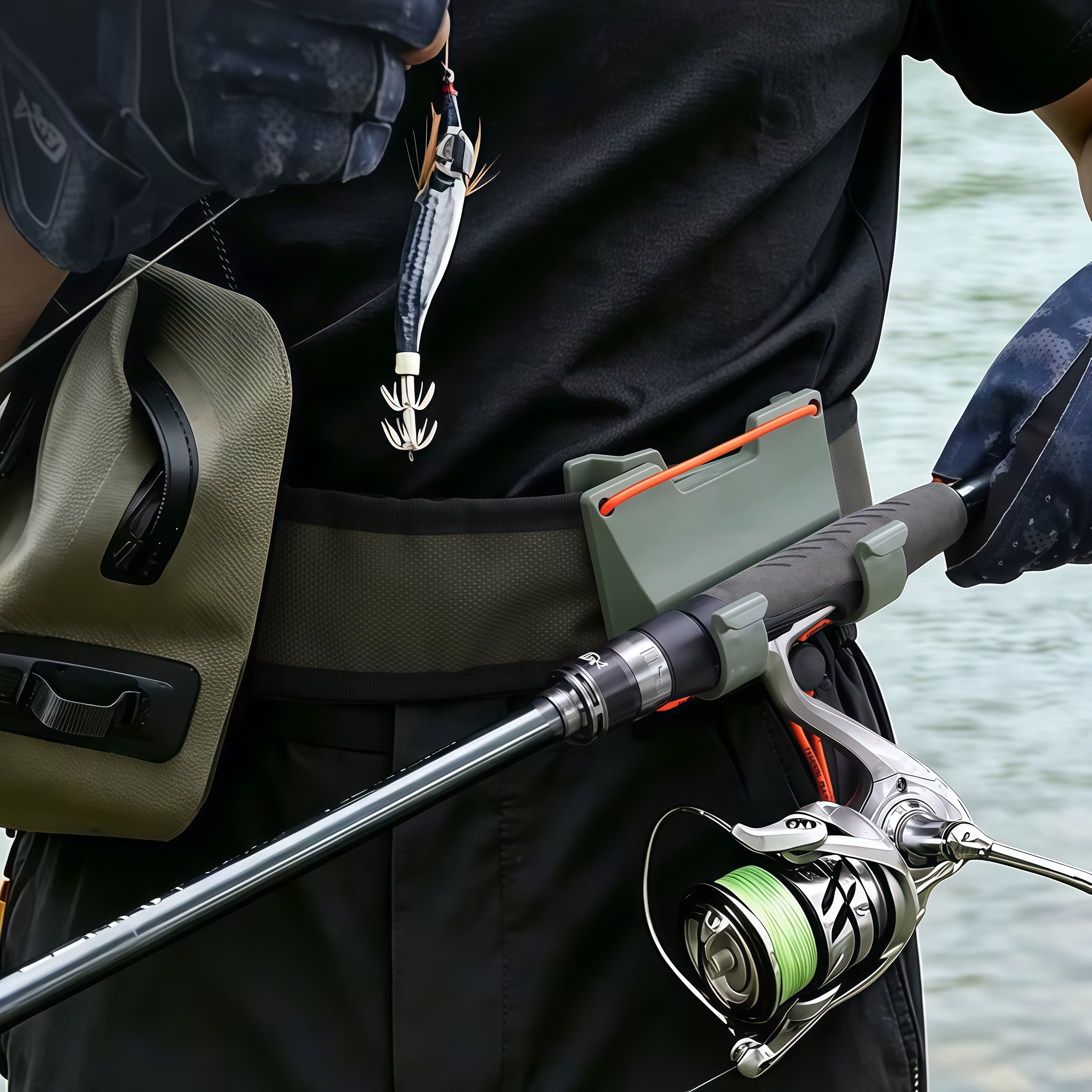 DEUKIO Outdoor Belt Clip Rod H - Fly Reel のレビューと価格