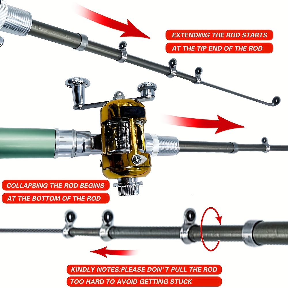 Pocket Ice Fishing Rod & Reel  - Ice Fishing Reel のレビューと価格