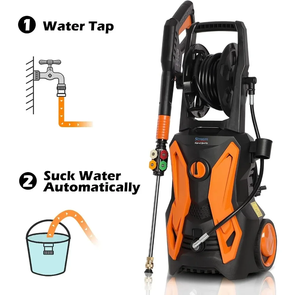For 3500PSI Pressure Washer, 2 - Electric Reel のレビューと価格