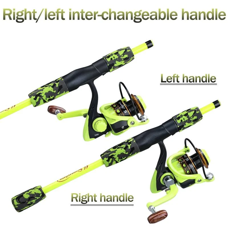 Sougayilang Portable 5 Section - Spincast Reel のレビューと価格