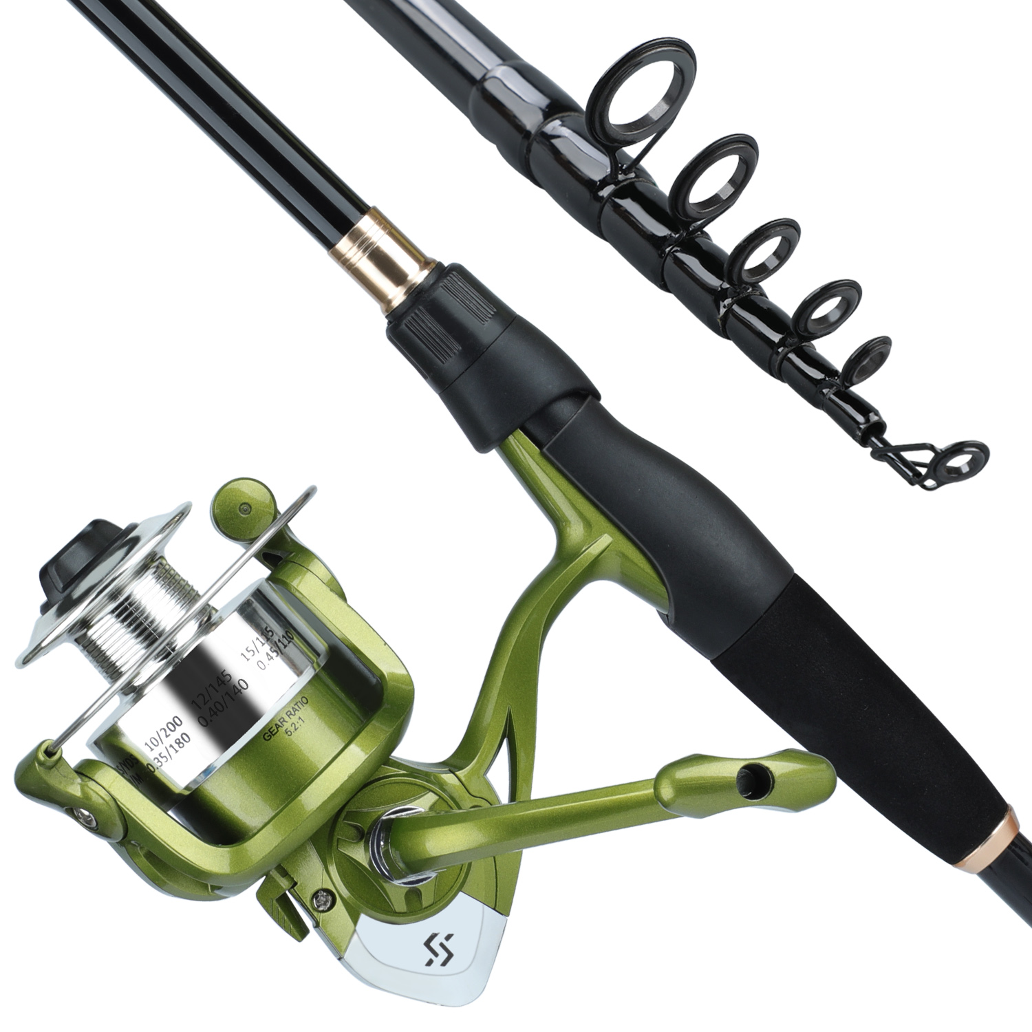 Sougayilang Telescopic Fishing - Spincast Reel のレビューと価格
