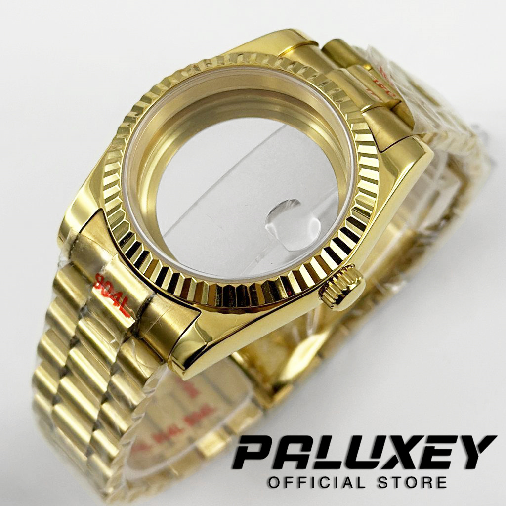 Gold Fluted Curved 36MM/40MM W - Reel Case のレビューと価格