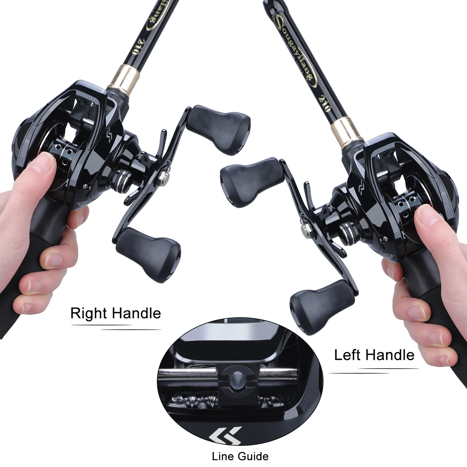 Sougayilang Fishing Rod and Re - Spincast Reel のレビューと価格