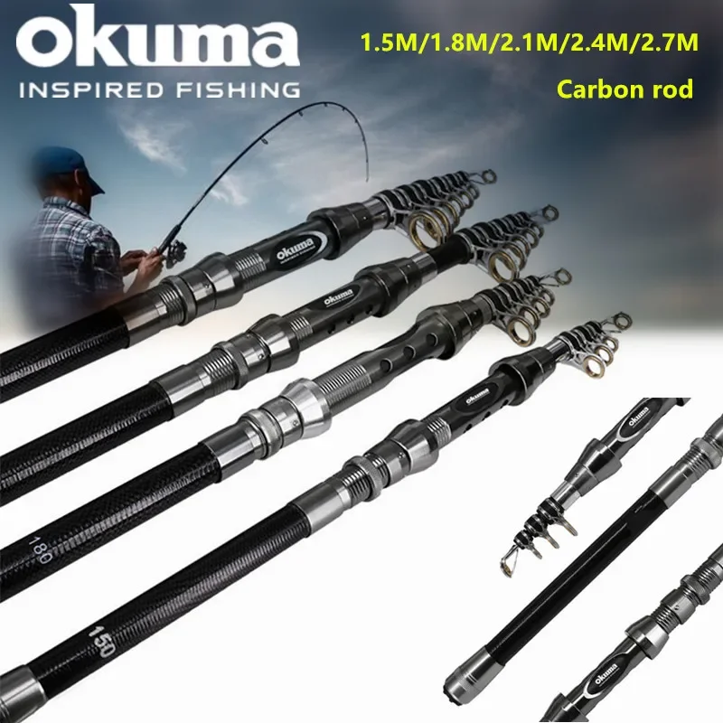 OKUMA New Carbon Rock Rod 1.5M - Surf Reel のレビューと価格