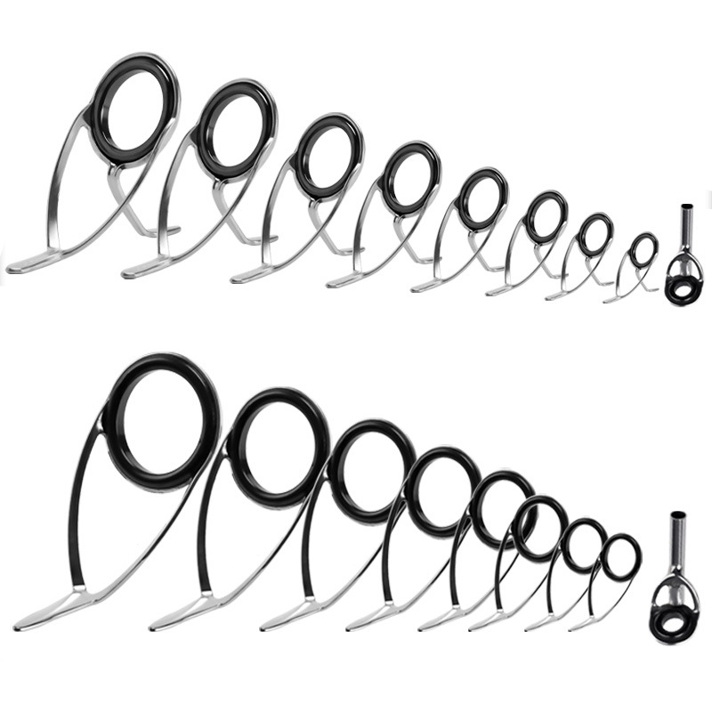 9Pcs Fishing Rod Guides Ring R - Reel Repair Kit のレビューと価格
