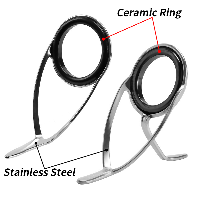 9Pcs Fishing Rod Guides Ring R - Reel Repair Kit のレビューと価格