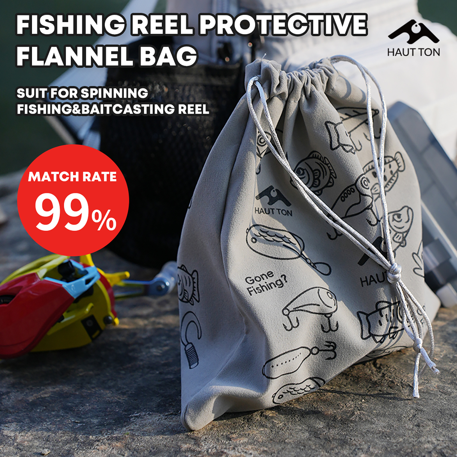 HAUT TON Fishing Reel Protecti - Trolling Reel のレビューと価格