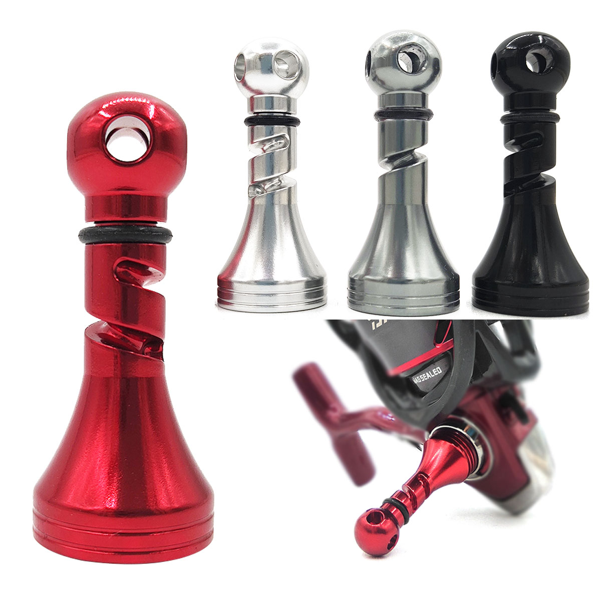 Fishing Reel Handle Stand for  - Reel Drag Knob のレビューと価格
