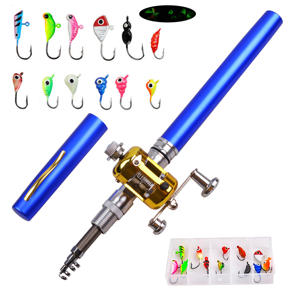 Mini ice fishing rod Combo wit - Ice Fishing Reel のレビューと価格